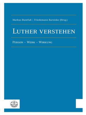 cover image of Luther verstehen